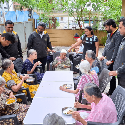 SERVING MORE THAN TRAILS BREAKFAST DRIVE AT ANAMAY HEALTH CARE